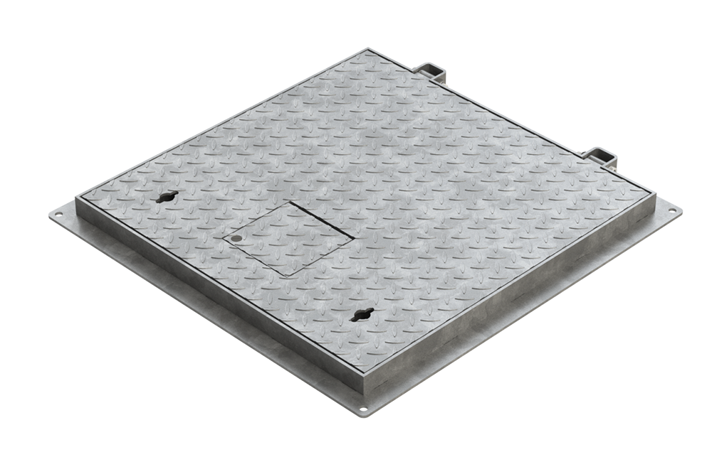 Exposed Hinged Closed