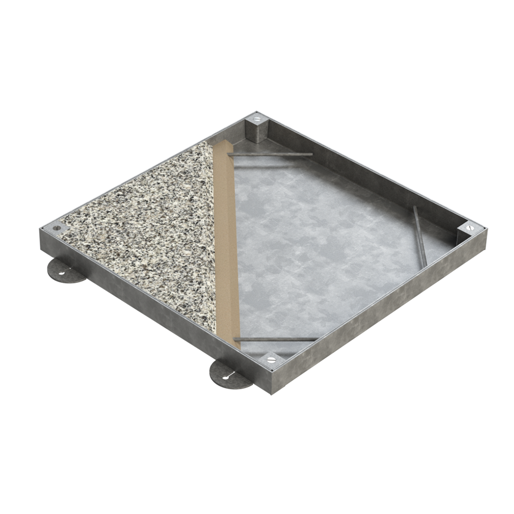 Standard Recessed Trays for concrete and floor finish